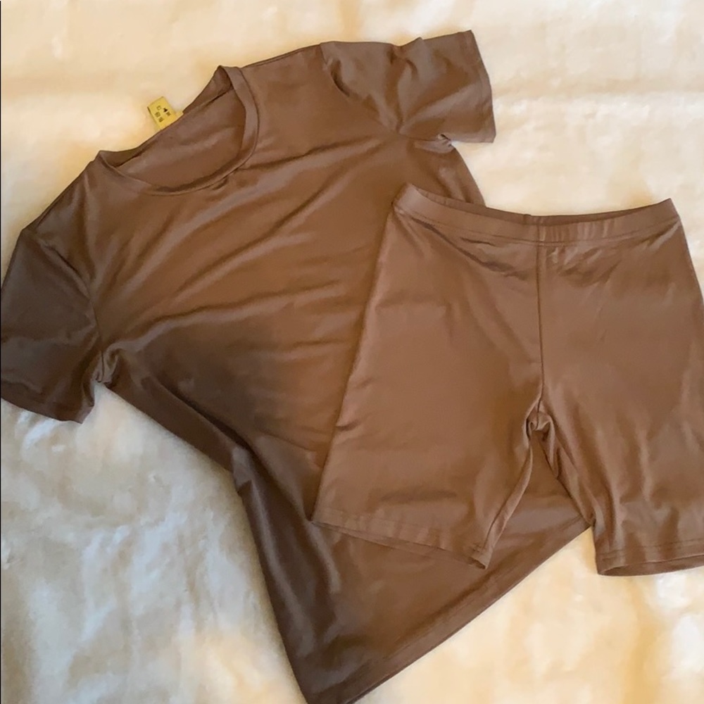 Biker Short Set